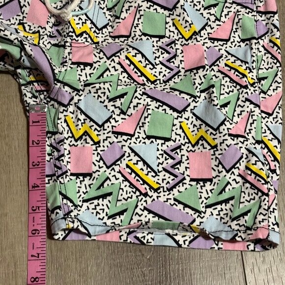 OH SNAP Retro 90's Printed Beach Surf Saved by the Bell 6" Shorts Men's XL - Picture 6 of 9